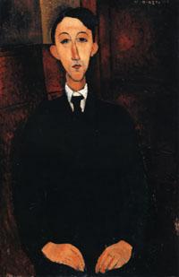 Amedeo Modigliani Portrait of the Painter Manuel Humbert Sweden oil painting art